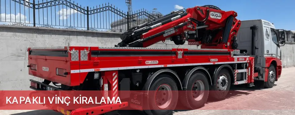 Kapaklı İlçemi Vinç Kiralama